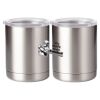 10 oz. Silver Stainless Steel Short Tumbler Thumbnail