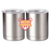 10 oz. Silver Stainless Steel Short Tumbler Thumbnail