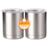 10 oz. Silver Stainless Steel Short Tumbler Thumbnail