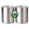 10 oz. Silver Stainless Steel Short Tumbler Thumbnail