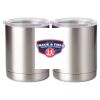 10 oz. Silver Stainless Steel Short Tumbler Thumbnail