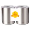 10 oz. Silver Stainless Steel Short Tumbler Thumbnail