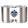 10 oz. Silver Stainless Steel Short Tumbler Thumbnail