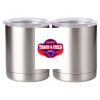 10 oz. Silver Stainless Steel Short Tumbler Thumbnail