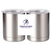 10 oz. Silver Stainless Steel Short Tumbler Thumbnail
