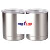 10 oz. Silver Stainless Steel Short Tumbler Thumbnail