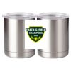 10 oz. Silver Stainless Steel Short Tumbler Thumbnail