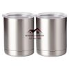 10 oz. Silver Stainless Steel Short Tumbler Thumbnail