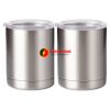 10 oz. Silver Stainless Steel Short Tumbler Thumbnail