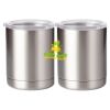 10 oz. Silver Stainless Steel Short Tumbler Thumbnail