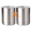 10 oz. Silver Stainless Steel Short Tumbler Thumbnail