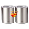 10 oz. Silver Stainless Steel Short Tumbler Thumbnail