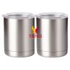 10 oz. Silver Stainless Steel Short Tumbler Thumbnail
