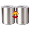 10 oz. Silver Stainless Steel Short Tumbler Thumbnail
