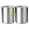 10 oz. Silver Stainless Steel Short Tumbler Thumbnail