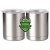 10 oz. Silver Stainless Steel Short Tumbler Thumbnail