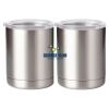 10 oz. Silver Stainless Steel Short Tumbler Thumbnail