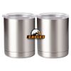 10 oz. Silver Stainless Steel Short Tumbler Thumbnail