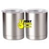 10 oz. Silver Stainless Steel Short Tumbler Thumbnail