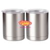 10 oz. Silver Stainless Steel Short Tumbler Thumbnail