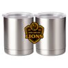 10 oz. Silver Stainless Steel Short Tumbler Thumbnail