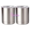 10 oz. Silver Stainless Steel Short Tumbler Thumbnail