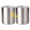 10 oz. Silver Stainless Steel Short Tumbler Thumbnail