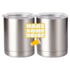 10 oz. Silver Stainless Steel Short Tumbler Thumbnail