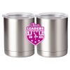 10 oz. Silver Stainless Steel Short Tumbler Thumbnail