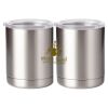 10 oz. Silver Stainless Steel Short Tumbler Thumbnail
