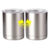 10 oz. Silver Stainless Steel Short Tumbler Thumbnail