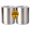 10 oz. Silver Stainless Steel Short Tumbler Thumbnail