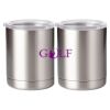 10 oz. Silver Stainless Steel Short Tumbler Thumbnail