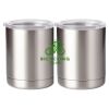 10 oz. Silver Stainless Steel Short Tumbler Thumbnail