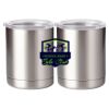 10 oz. Silver Stainless Steel Short Tumbler Thumbnail