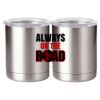 10 oz. Silver Stainless Steel Short Tumbler Thumbnail