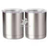 10 oz. Silver Stainless Steel Short Tumbler Thumbnail