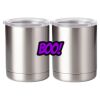 10 oz. Silver Stainless Steel Short Tumbler Thumbnail