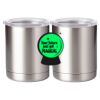 10 oz. Silver Stainless Steel Short Tumbler Thumbnail