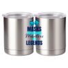 10 oz. Silver Stainless Steel Short Tumbler Thumbnail