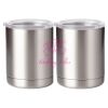 10 oz. Silver Stainless Steel Short Tumbler Thumbnail