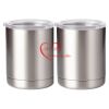 10 oz. Silver Stainless Steel Short Tumbler Thumbnail