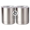 10 oz. Silver Stainless Steel Short Tumbler Thumbnail