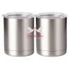 10 oz. Silver Stainless Steel Short Tumbler Thumbnail