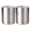 10 oz. Silver Stainless Steel Short Tumbler Thumbnail