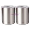 10 oz. Silver Stainless Steel Short Tumbler Thumbnail