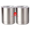10 oz. Silver Stainless Steel Short Tumbler Thumbnail