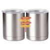 10 oz. Silver Stainless Steel Short Tumbler Thumbnail