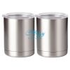 10 oz. Silver Stainless Steel Short Tumbler Thumbnail