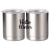 10 oz. Silver Stainless Steel Short Tumbler Thumbnail